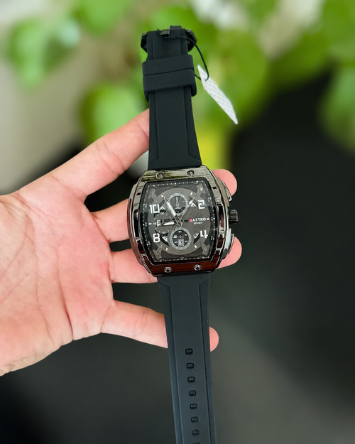 Full Black Sports Watch