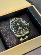 Rolex Black Dial Stainless Steel Watch Rl-09