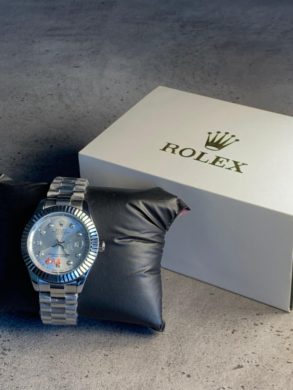 Rolex Datejust Stainless Steel Watch Rl-06