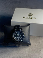 Rolex Full Black Stainless Steel Watch Rl-03