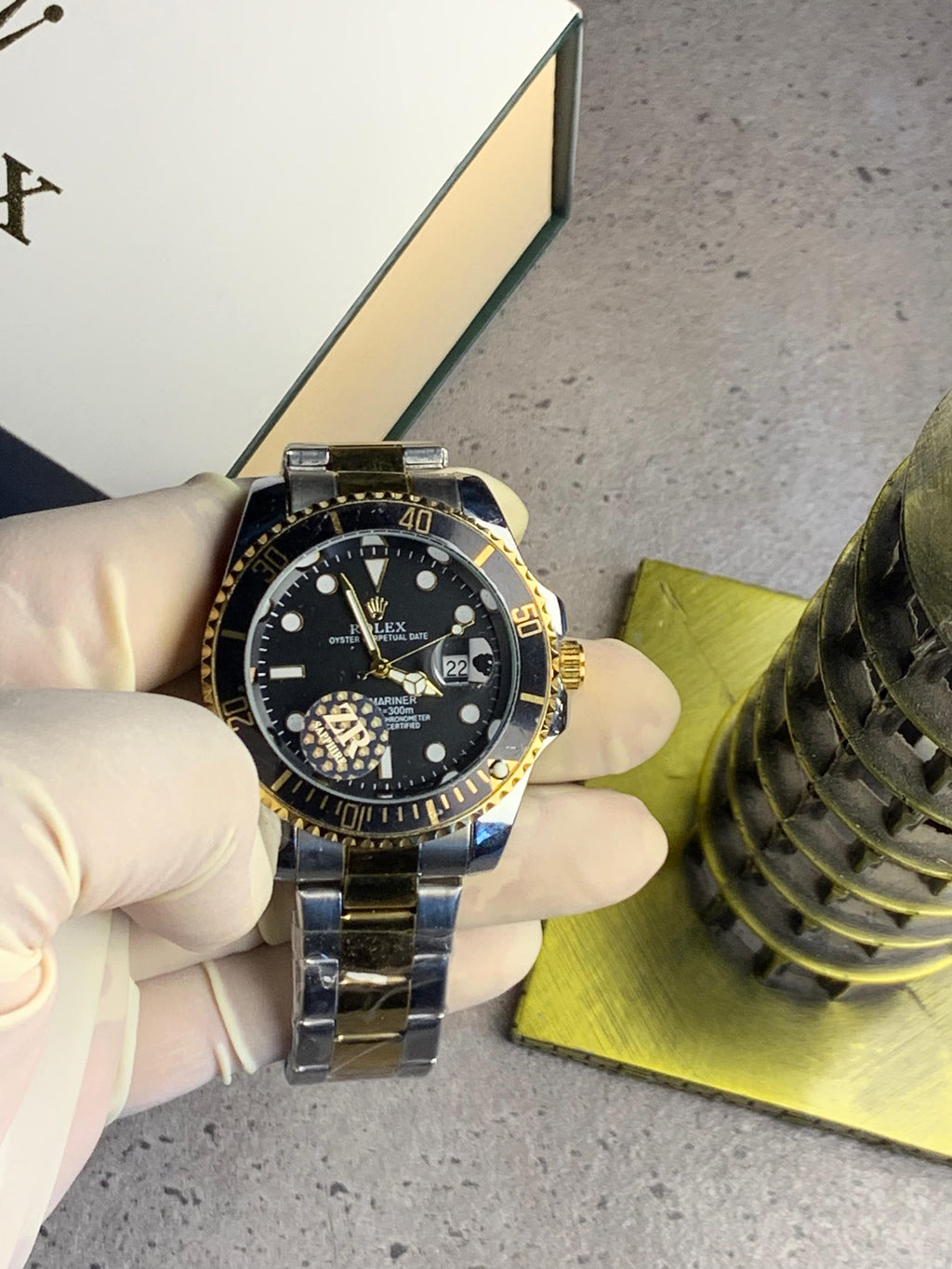Rolex Two-Tone Stainless Steel Watch RL-04
