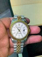 Rolex Two-Tone Stainless Steel strap with Taj Lock Rl-13