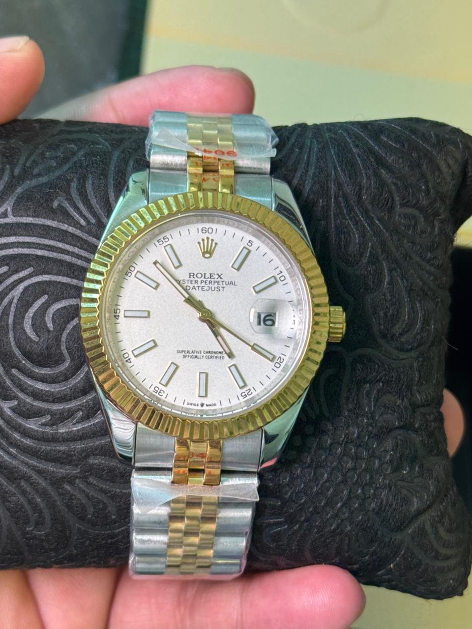 Rolex Two-Tone Stainless Steel strap with Taj Lock Rl-13