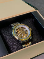 Rolex Automatic skeleton Dial Watch Rl-10