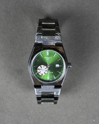 Tissot Semi Automatic Stainless Steel with Green Dail Watch T-08