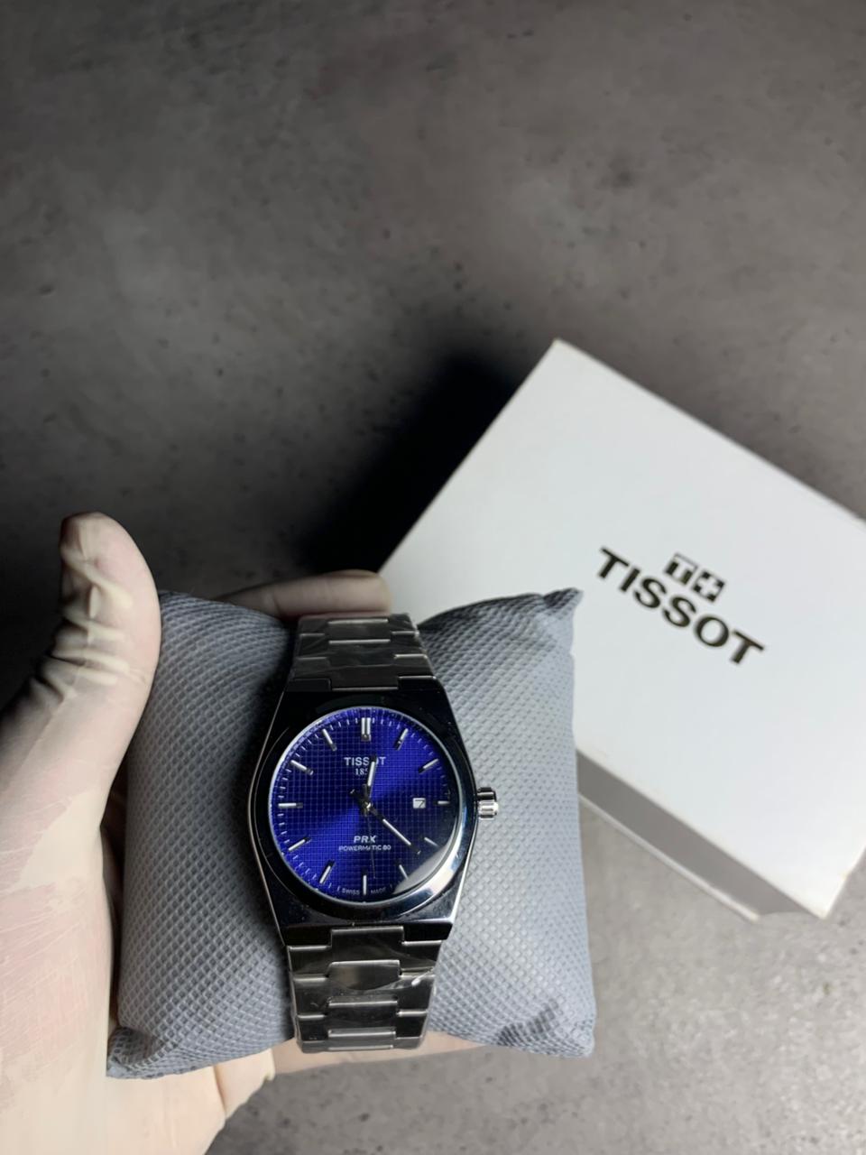 Tissot PRX Powermatic 80 and silver stainless steel bracelet Semi Automatic